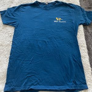 UCI alumni blue t shirt